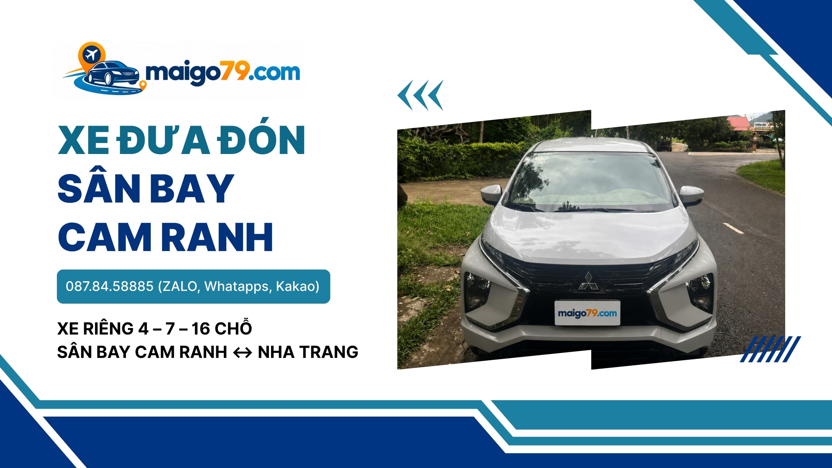 Cẩm Nang Thuê Xe Sân Bay Cam Ranh Đi Nha Trang 24/7: Đón Tận Sảnh, Giá Trọn Gói Từ 250K