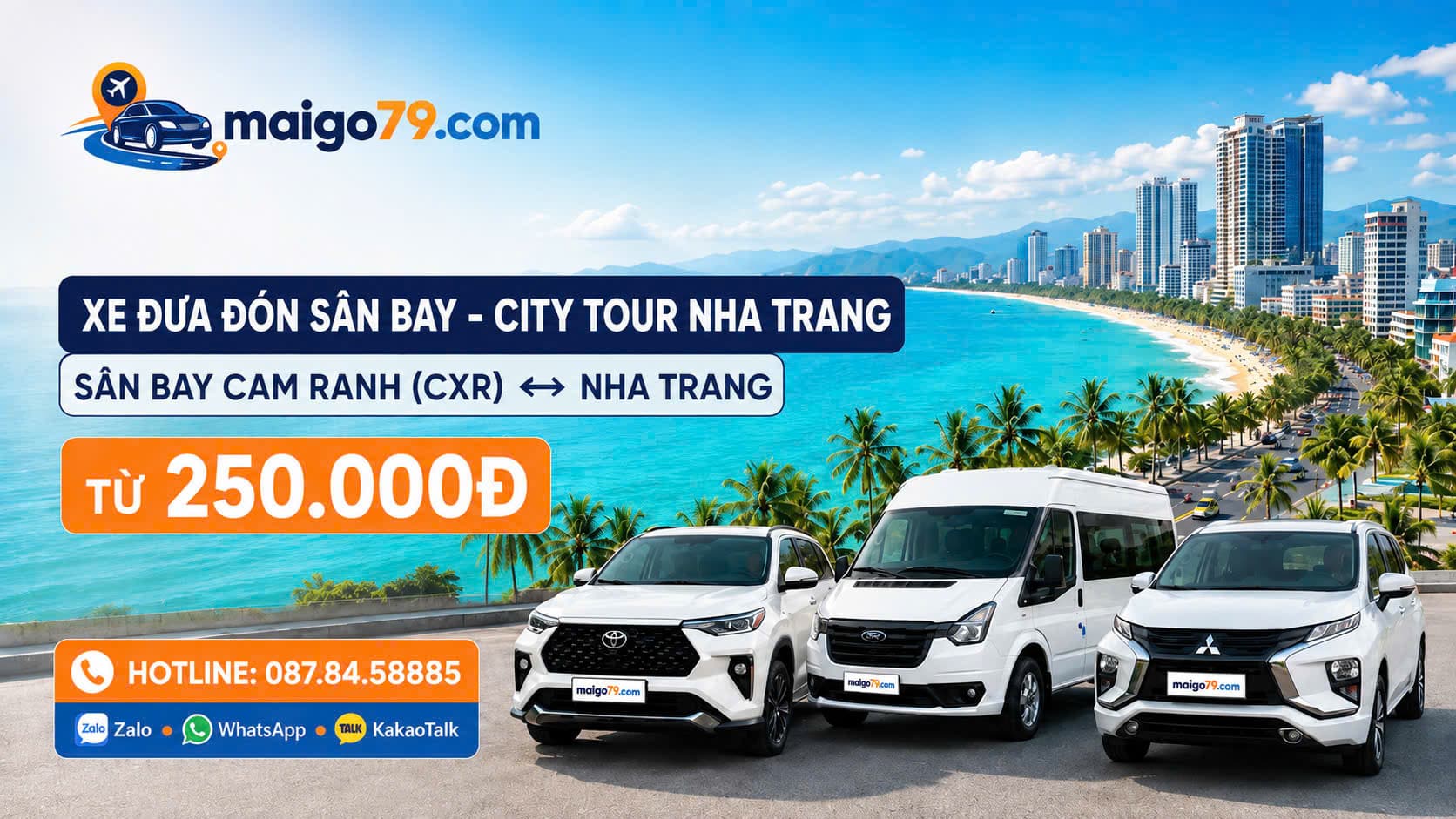 Bảng Giá Taxi Sân Bay Cam Ranh Về Nha Trang Mới Nhất: So Sánh Giá Xe 5 - 7 - 16 Chỗ & Mẹo Tiết Kiệm